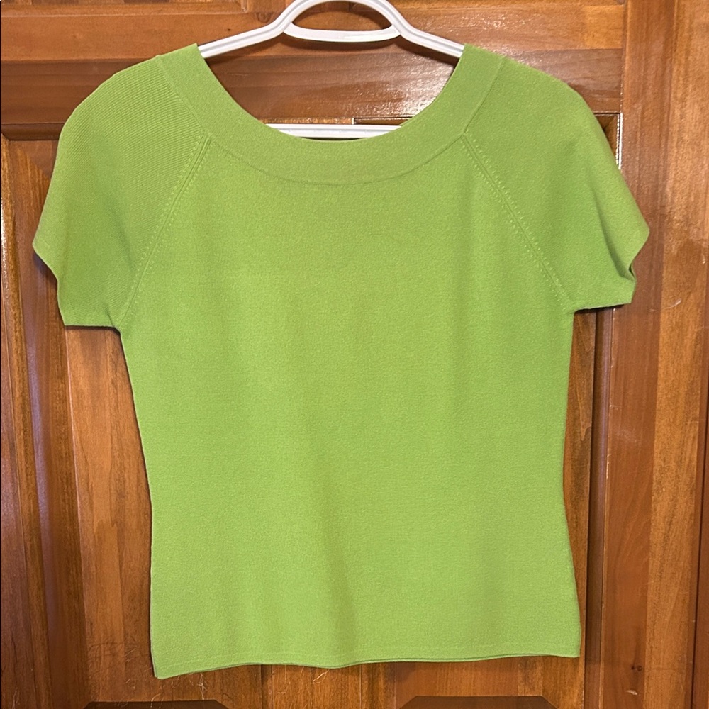 Joseph A Vibrant Green Short Sleeve Tee